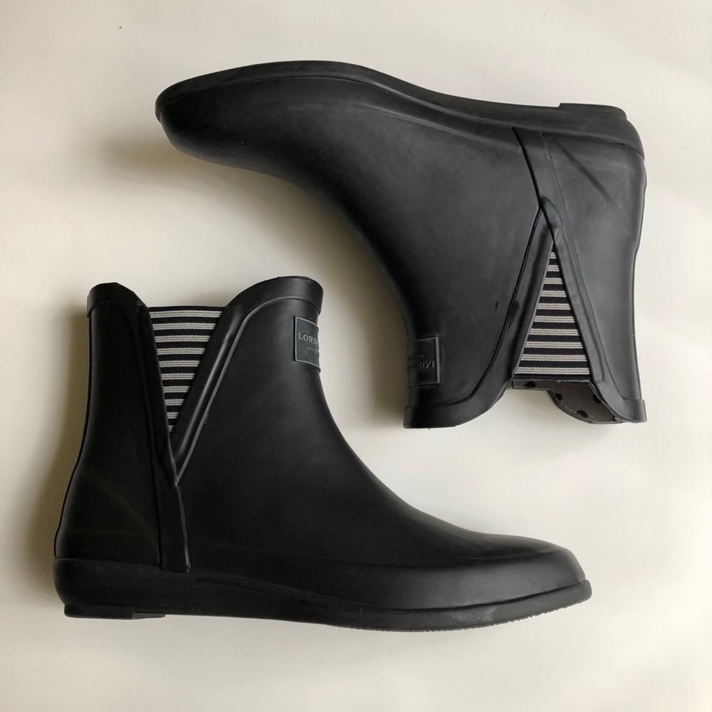 LONDON FOG CHELSEA RAIN BOOT 9. ECU!